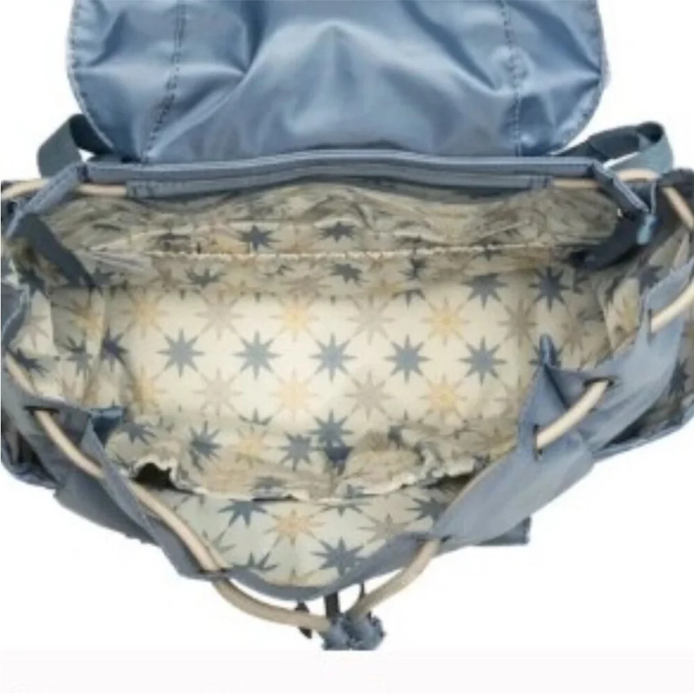 lug Light Blue Women's Backpack with Front Flap and Buckle